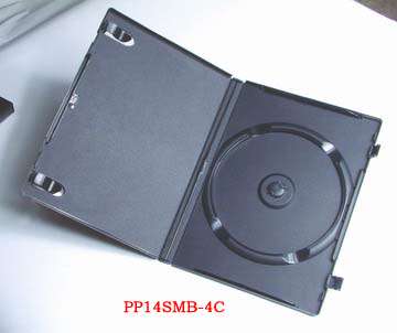 14mm黑色带外锁扣防盗款DVD盒