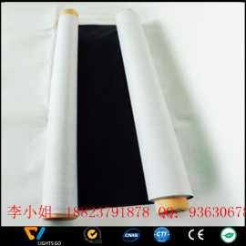 东莞厂家直销 黑色TC反光布 耐水洗耐摩擦反光布 可按要求裁切