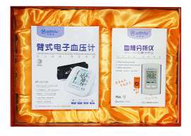 电子血压计血糖仪礼盒 (BP-JC312)