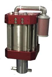 1.油水两用气动泵LYQ230系列，最高压力可达360MPa(52200PSI)
