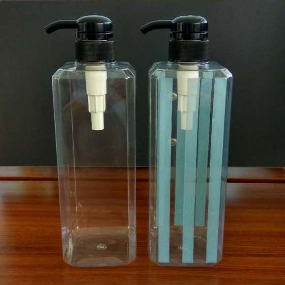 汕头高派公司专业生产pet洗发水瓶，800ml洗发水瓶